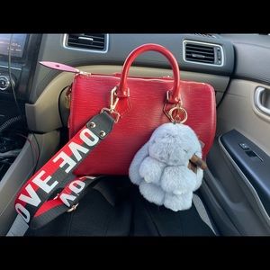 Red epi speedy Louis Vuitton